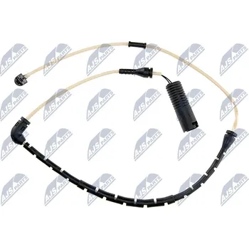 Brzdová destička Výstražný kontakt, opotřebení obložení NTY HCZ-LR-003