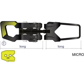 Běžkařské boty FISCHER Přezka na lyžáky RANGER MV L černá
