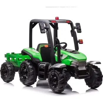 Dětské elektrovozidlo Traktor na akumulátor zelený