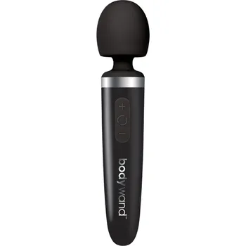 Vibrátor Bodywand Aqua - akumulátorový mini masážní vibrátor (černý)