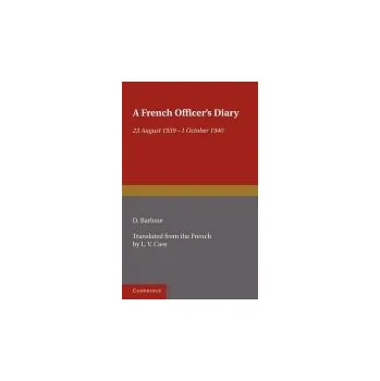 French Officer's Diary - Barlone, D.