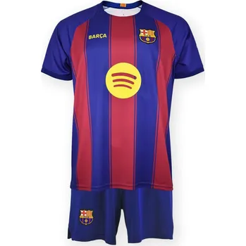 FC BARCELONA Dětský fotbalový domácí dres FC Barcelona 25/26 Lamine Yamal 12 LET MODRÁ|ČERVENÁ