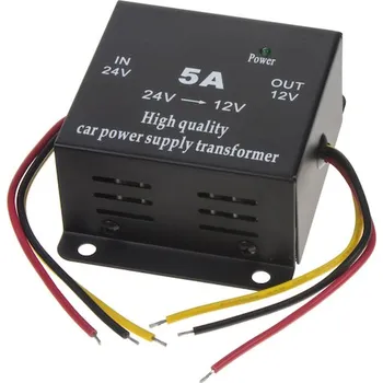 Auto elektroinstalace Lineární měnič napětí 24, 12, 5A s ACC kabelem, 34105ACC