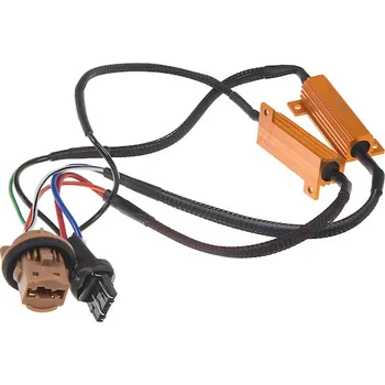 Povinná bezpečnostní výbava Rezistor pro žárovku T20 (7443) 12V, 21W, 6 ohm, hliníkové pouzdro, LEDR-21T20