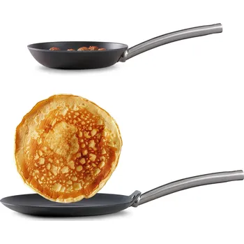 Sada nádobí SKOTTSBERG Carbon Steel 2 ks - sada nepřilnavých ocelových pánví z uhlíkové oceli