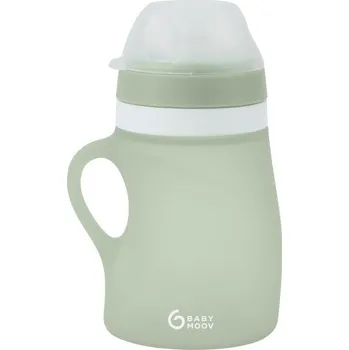 Dětské zboží Babymoov Silikonová láhev 150 ml Green