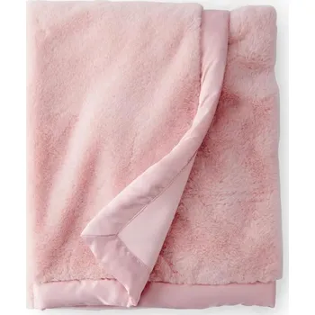 Dětská deka CARTERS CARTER'S Deka umělá kožešina Pink 80x110 cm