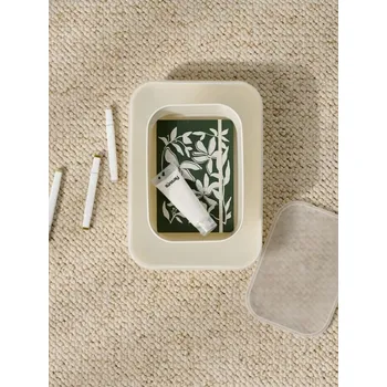 Úložný box Sinsay - Úložný box s víkem - krémová - 290GB-01X - 290GB-01X-ONE