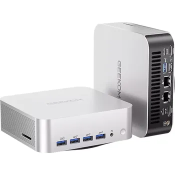 Stolní počítač Mini PC GEEKOM A9 Max s AMD Ryzen AI 9 HX 370, 32 GB RAM a 1 TB SSD, Windows 11 Pro