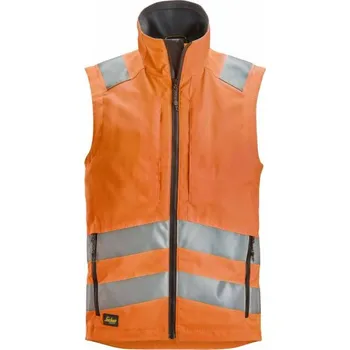 Pánská vesta Snickers Workwear | Vesta reflexní třída 1/2 oranžová - Oranžová / L / L / oranžová
