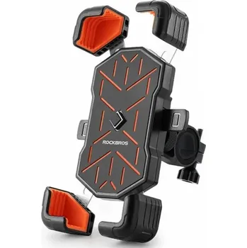 ROCKBROS Držák na telefon na kolo ROCKBROS NO SIZE ORANŽOVÁ