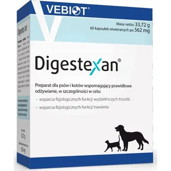 Vebiot Digestexan pro psy a kočky 60 cps.