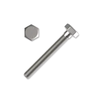 Šroub Šroub 6hr.hlava M16x75 ZB závit celý DIN 933 8.8.
