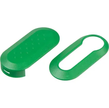 Auto elektroinstalace Náhradní obal klíče pro Fiat, 3-tlačítkový zelený, 48FA112GRE