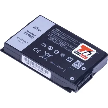 Baterie k notebooku Baterie do notebooku T6 Power pro notebook Dell 7XNTR, Li-Ion, 7,4 V, 3420 mAh (26 Wh), černá