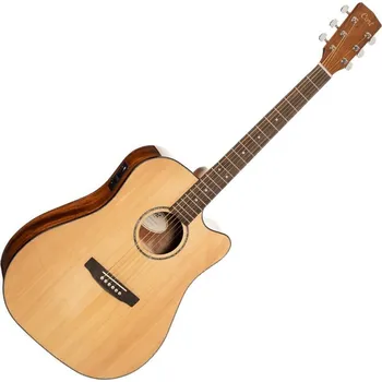 Cort EARTH 60CE Natural Gloss Elektroakustická kytara Dreadnought