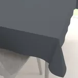 Dekorační obdélníkový ubrus Rongo RG-017 Tmavě šedý 140x220 cm