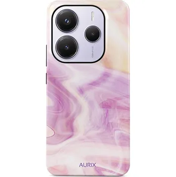 Pouzdro na mobilní telefon Kryt Xiaomi Redmi Note 14 5G AURIX pevný Pinky Wave (obal neboli pouzdro na Xiaomi Redmi Note 14 5G)