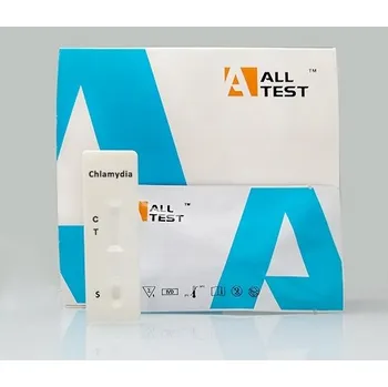 Diagnostický test Chlamydie rychlotest - kazetový test z moči / výtěru, 20ks (ALLTEST)