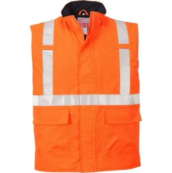 Sport PortWest | Vesta Bizflame Rain Hi-Vis Antistatic FR - Orange / S / S / oranžová
