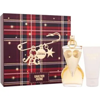 Dámský parfém Jean Paul Gaultier Gaultier Divine dárková kazeta: EDP 100 ml + tělové mléko 75 ml pro ženy