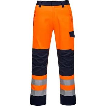 Pánská móda PortWest | Kalhoty Modaflame RIS Oranžová/Navy - Orange/Navy / XL / XL / oranžová