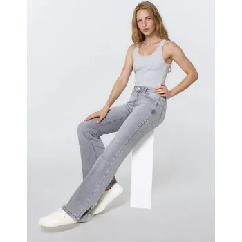 Sinsay - Džíny flare s nízkým pasem - šedá - 947GY-09J - 947GY-09J-34
