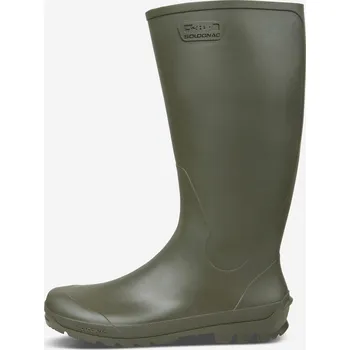 Pánské holínky SOLOGNAC Holínky z PVC lehké poddajné Glenarm 100 35/36 KAŠTANOVÁ|ZELENÁ