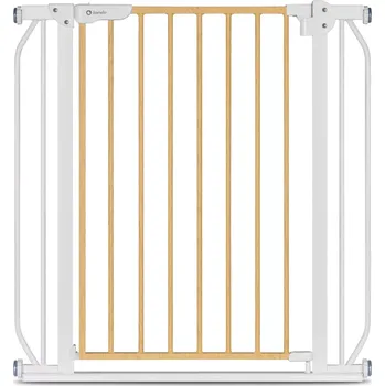 Dětská zábrana Lionelo zábrana TRUUS Slim White Natural