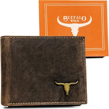 Peněženka Pánská RFID peněženka bez zapínání - Buffalo Wild Zapínání: bez zapínání