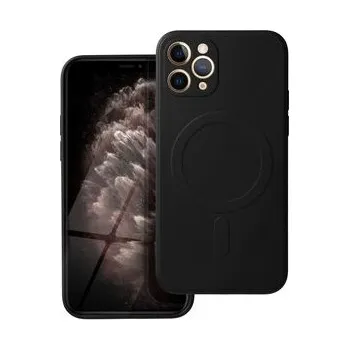 Pouzdro na mobilní telefon Kryt SILICONE MAG COVER kompatibilní s MagSafe pro IPHONE 11 Pro černý - OEM + zdarma možnost vyzkoušet a vrátit zboží do 30 dní