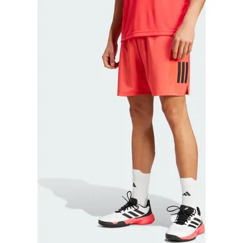 Pánské kraťasy ADIDAS Šortky Club Tennis Climacool 3-Stripes M ČERVENÁ