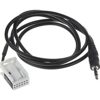 Auto elektroinstalace Adaptér Audio vstup pro autorádio, navigaci Mercedes s 12pin konektorem, AIMC12P