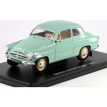 autíčko DeAgostini Škoda 440 Spartak 1955 1:24 - časopis Nadčasové Ikony #2 s modelem Škoda 440 Spartak - kovový model