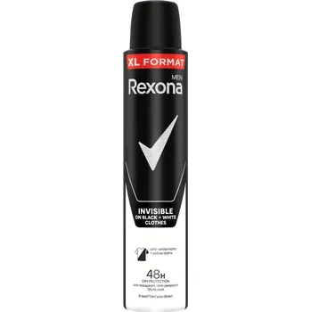 REXONA For Men Invisible B&W 200 ml
