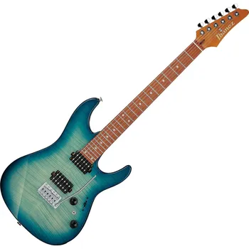 Ibanez AZ24S1F-TXB Transparent Turquoise Burst Elektrická kytara