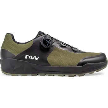Pánské cyklistické tretry Northwave Corsair 2 - Green Forest/Black 40