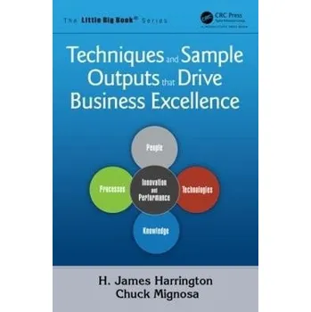 Populárně naučná literatura pro dospělé Techniques and Sample Outputs that Drive Business Excellence - Harrington, H. James a Mignosa, Chuck (Business Systems Architects, Santa Clara, California, USA)