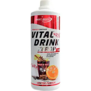 Nápoj pro sportovce Best Body nutrition Vital drink Zerop 1000 ml - zimní punč