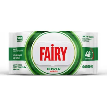 Hygienický ubrousek Fairy Power Wipes 100 ks
