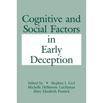 Kniha Cognitive and Social Factors in Early Deception