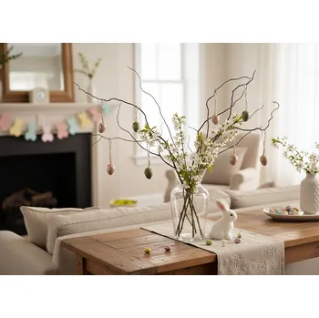 Velikonoční dekorace Velikonoční dekorace s barevnými kraslicemi MONIKA II. sada 12 ks Cena za 12 kusů v balení 931868