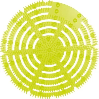 Vůně do bytu HYGEE Antisplash Meloun sítko do pisoáru, enzymatické, žluté, 2 ks