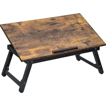 Psací stůl ModernHome LLD104BY Rustikální skládací stolek na notebook 60 × 35 cm