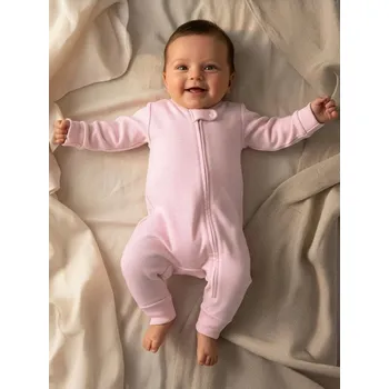 Kojenecký overall Sinsay - Bavlněný kojenecký overal - pastelová růžová - 639EM-03M - 639EM-03M-56