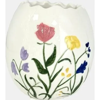 Velikonoční dekorace Sinsay - Velikonoční dekorace ve tvaru vaječné skořápky s květinovým motivem - vícebarevná - 916JG-MLC - 916JG-MLC-ONE