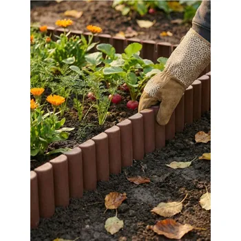 Plot Sinsay - Zahradní plot 10 pack - hnědá - 452IL-88X - 452IL-88X-ONE