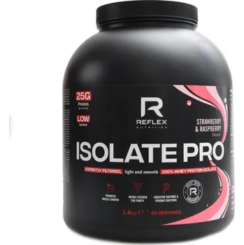 Sport Reflex nutrition Isolate PRO 1800 g - jahoda - malina