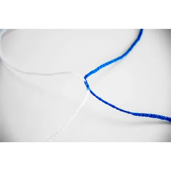 Síť k brance POWER SHOT Fotbalová síť 5m x 2m modrá/bílá MODRÁ