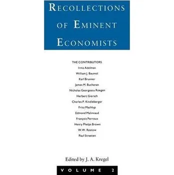 Učebnice Recollections of Eminent Economists